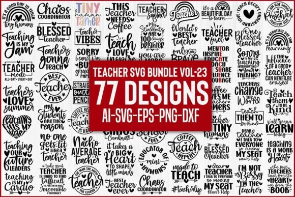A Designer's Honest Review of Teacher SVG Bundle Vol-23