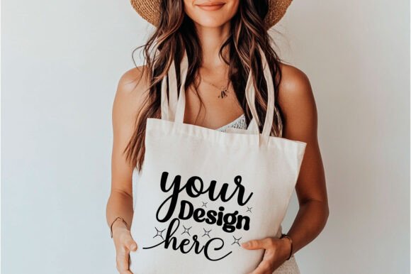 A Designer's Take on the Christmas Tote Bag Mockup 120