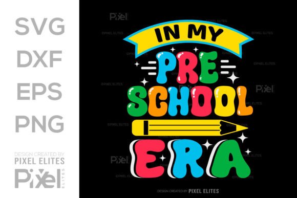 A Designer's Take on the 'In My Preschool Era' Embroidery File
