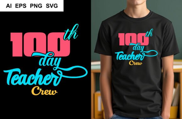 A Designer’s Review of the 100th Day Teacher T-shirt Design