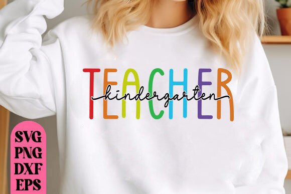 A Kindergarten Teacher Embroidery Design for Real Projects