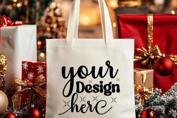 A Practical Review of Christmas Tote Bag Mockup 30