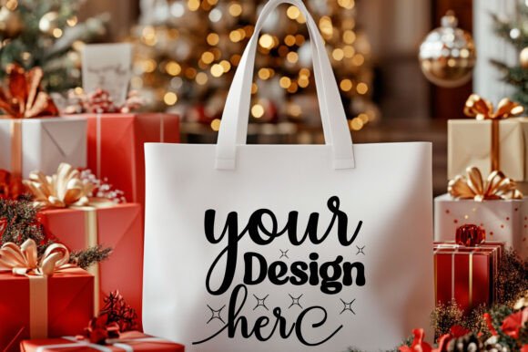 Christmas Tote Bag Mockup 105: A Designer’s Hands-On Review