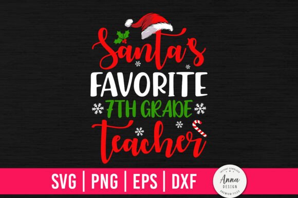 Evaluating Santa's Favorite 7th Grade Teacher for Embroidery